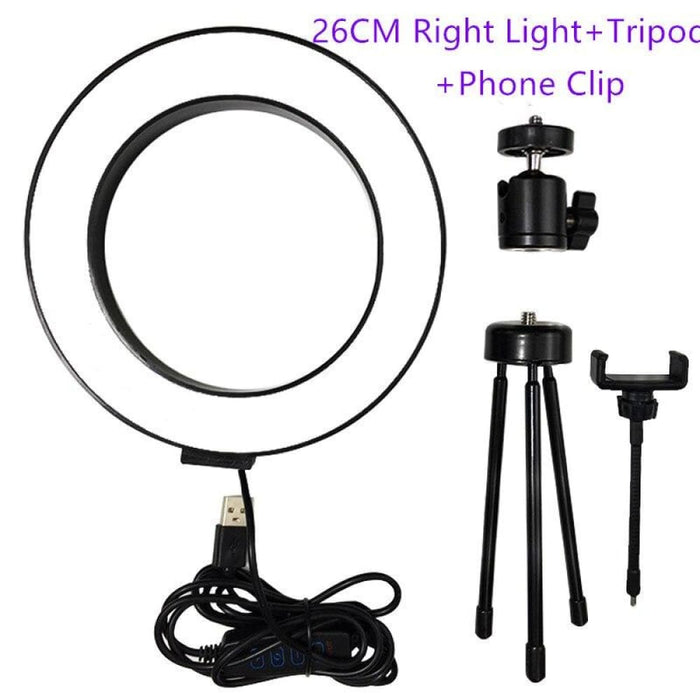 Ring Lamp Flash Led Light Usb Photography Lighting