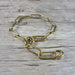 Ring Shape Golden Dog Collar