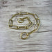 Ring Shape Golden Dog Collar