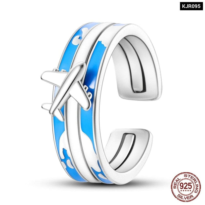 Rings For Women 925 Sterling Silver Fashion Colourful