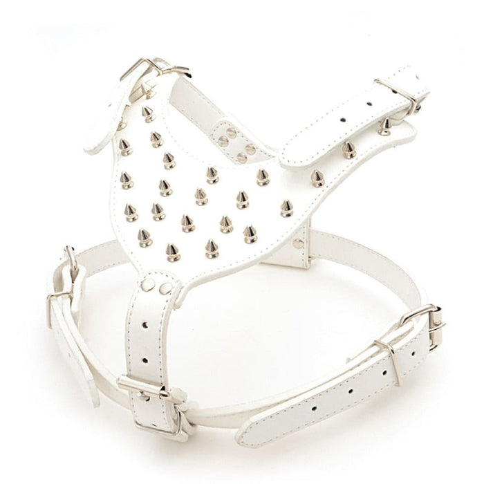 Rivets Spiked Studded Large Dog Harness