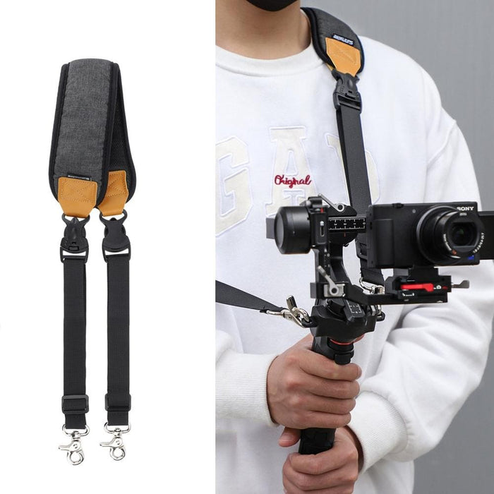 Ro Gs560 Lanyard Handheld Gimbal Double Buckle Shoulder