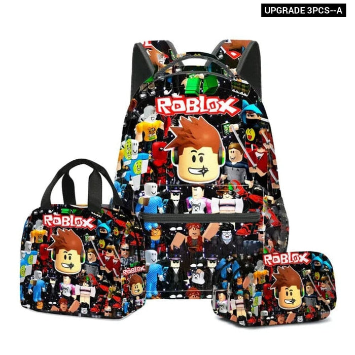 Roblox Primary/secondary School Backpack Set