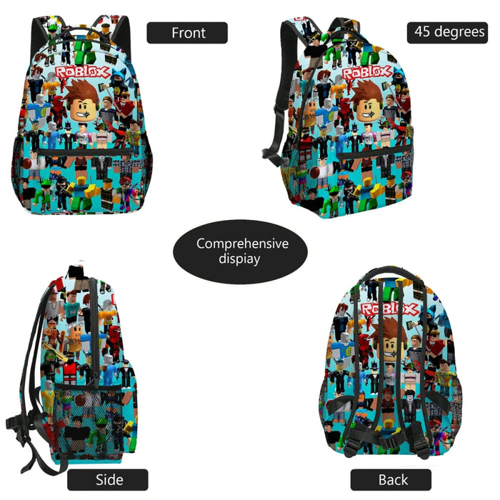 Roblox Primary/secondary School Backpack Set