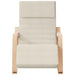 Rocking Chair Cream Fabric Tpobit