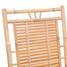 Rocking Chair With Cushion Bamboo Tbltkoo