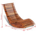 Rocking Sun Lounger Acacia Wood Gl16465