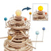 Rokr Mechanical Orrery 316pcs Rotatable Diy 3d Wooden