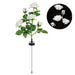 Rose Flower Led Solar Lamp For Garden Decoration