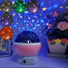 Rotating Starry Sky Led Night Light For Kids