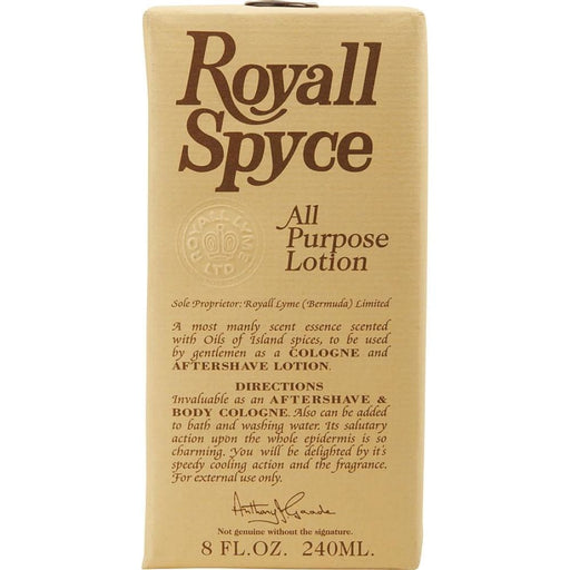 Royall Spyce All Purpose Lotion Cologne By Fragrances