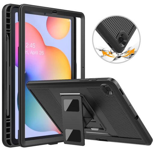 Rugged Hybrid Cover With Screen Protector For Galaxy Tab S6