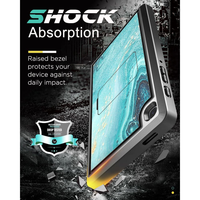 Rugged Stand Cover With Built - in Screen Protector