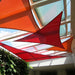 Rust Red Thicken Densified Hdpe Anti-uv Terrace Sunshade