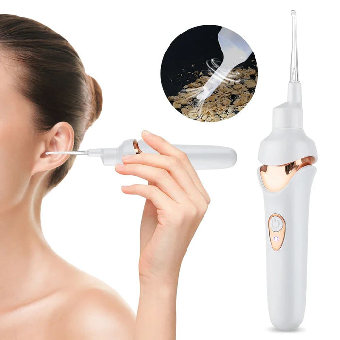 Safe Cordless Ear Cleaner With Vibration