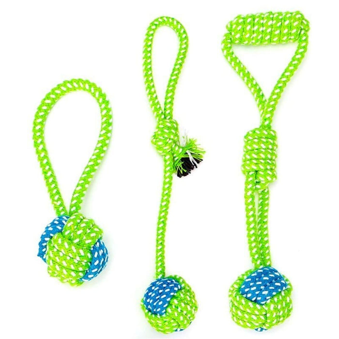 Safe Teeth Cleaning Durable Interactive Rope Dog Chew Toys