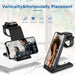 Safety Protection 3 In 1 Wireless Charger Stand