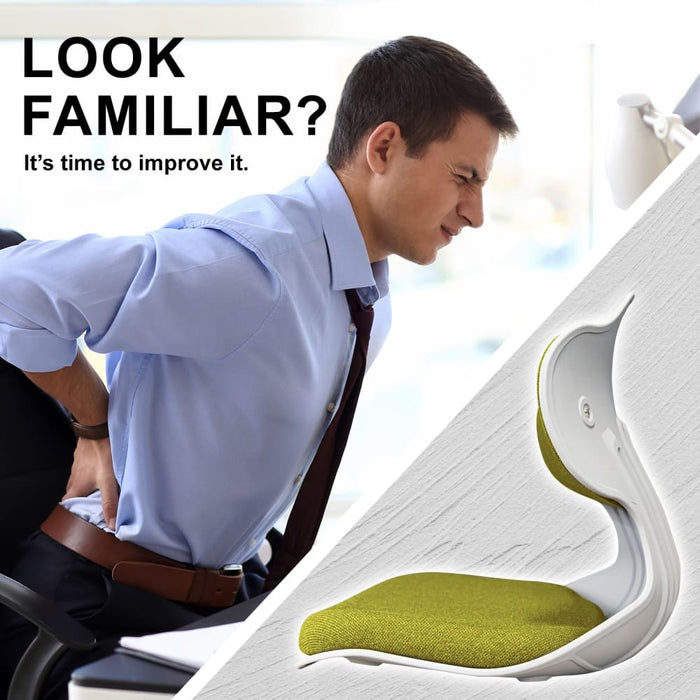 Samgong Lime Slender Chair Posture Correction Seat Floor