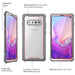 For Samsung S10 Ares Rugged Case With Built - in Screen