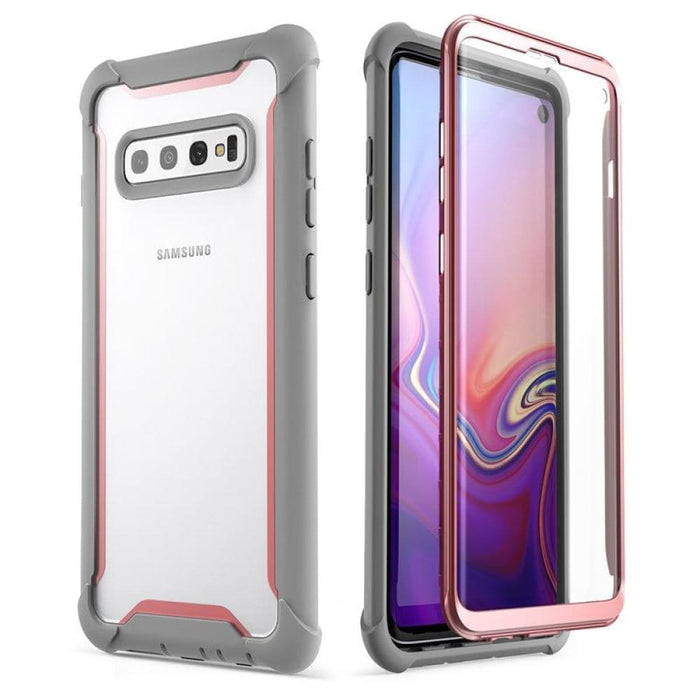 For Samsung S10 Ares Rugged Case With Built-in Screen