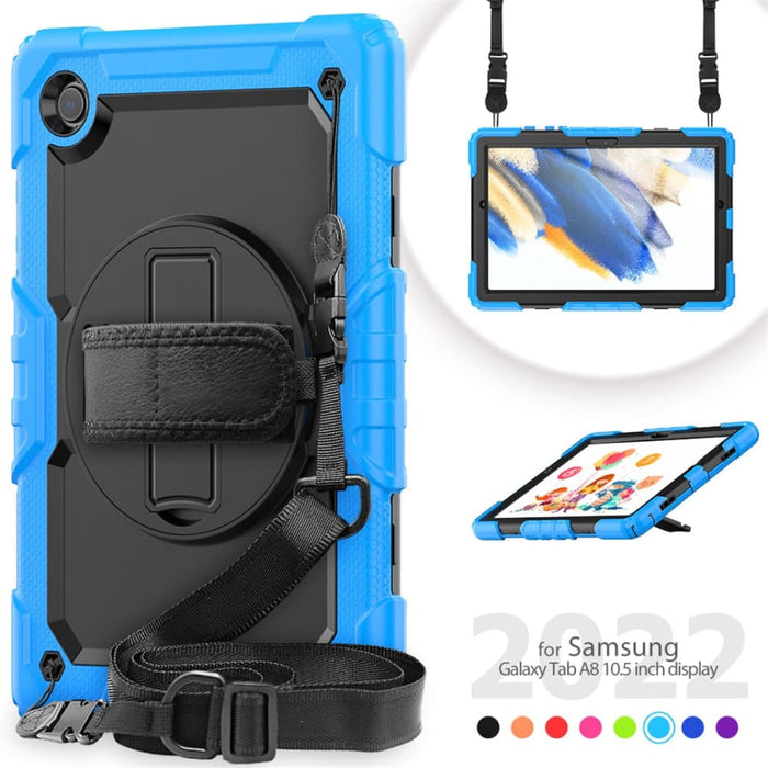 For Samsung Galaxy Tab A8 10.5 Case 2021 X200 X205 X207 360