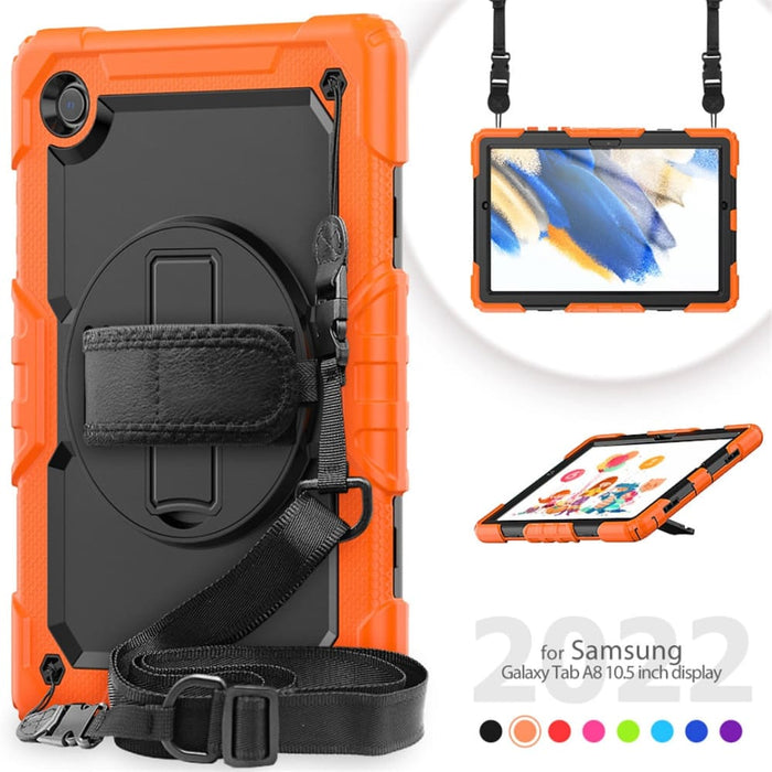 For Samsung Galaxy Tab A8 10.5 Case 2021 X200 X205 X207 360