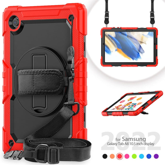 For Samsung Galaxy Tab A8 10.5 Case 2021 X200 X205 X207 360