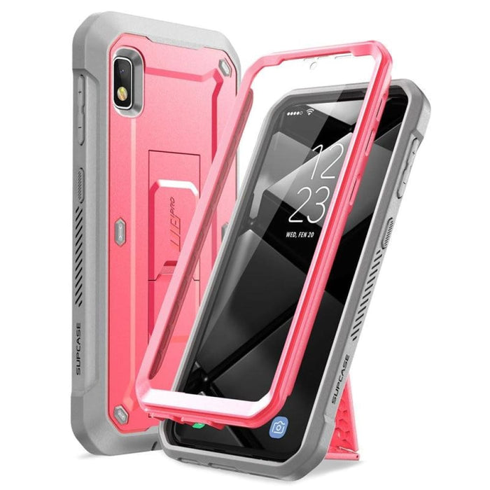 For Samsung Galaxy A10e - Rugged Holster Case With Built