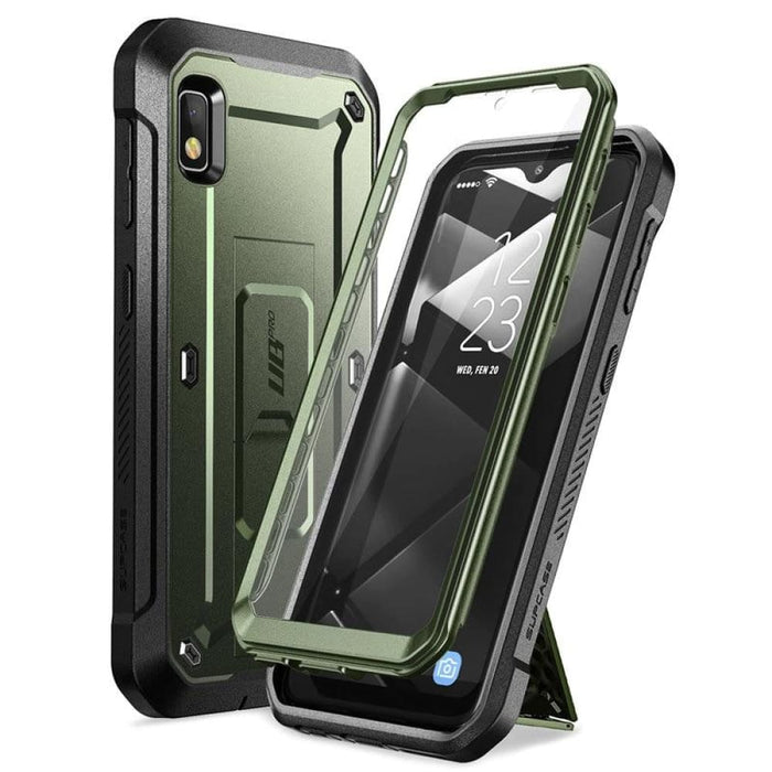 For Samsung Galaxy A10e - Rugged Holster Case With Built