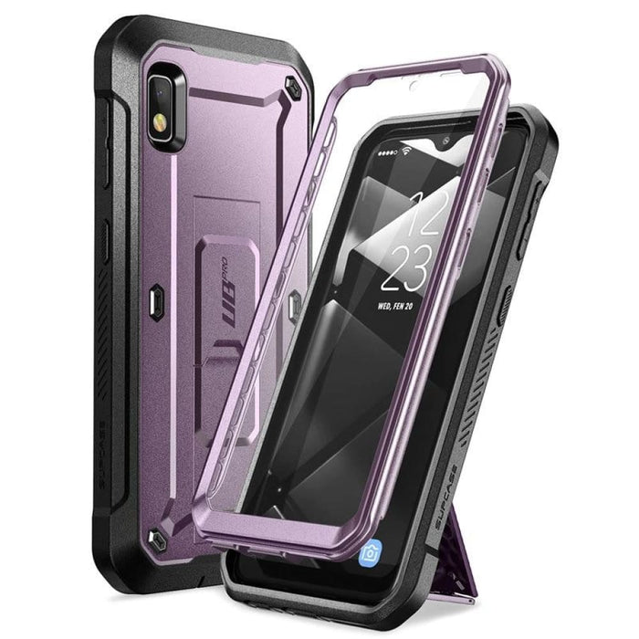 For Samsung Galaxy A10e - Rugged Holster Case With Built