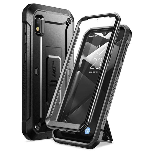 For Samsung Galaxy A10e - Rugged Holster Case With Built-in