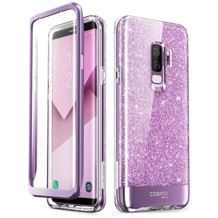 Samsung Galaxy S9 Cosmo Full-body Glitter Marble Bumper