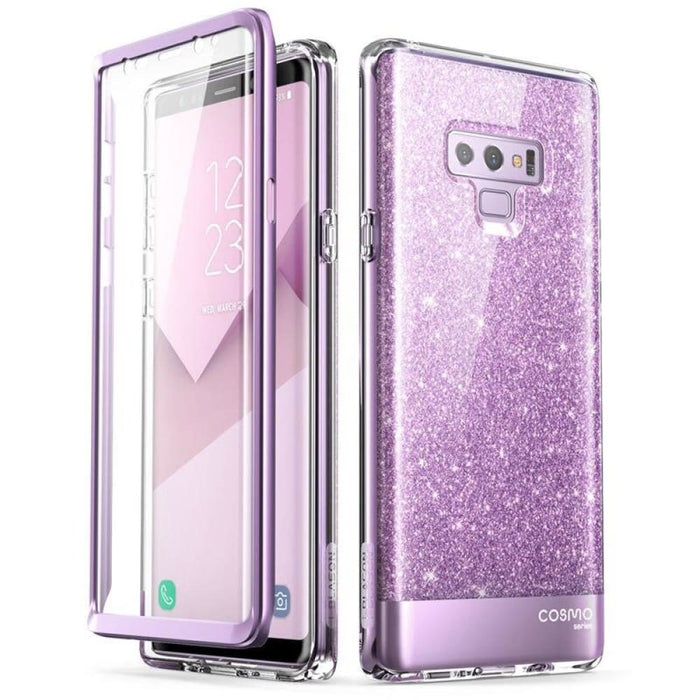 For Samsung Galaxy Note 9 Cosmo Glitter Marble Protective