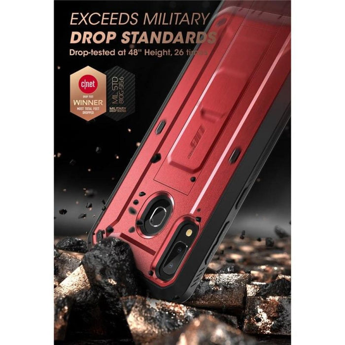 For Samsung Galaxy A20 A30 - Rugged Holster Case