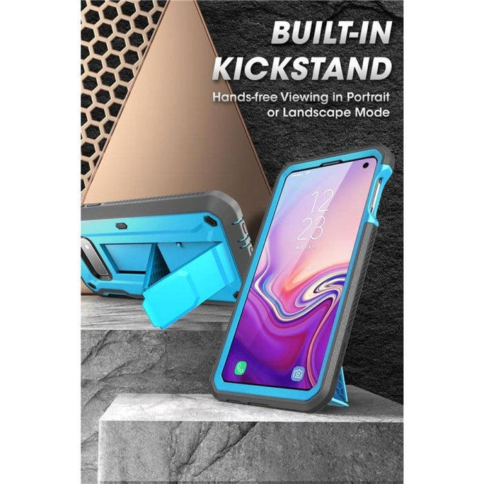 For Samsung Galaxy S10e - Rugged Holster Case With Built-in