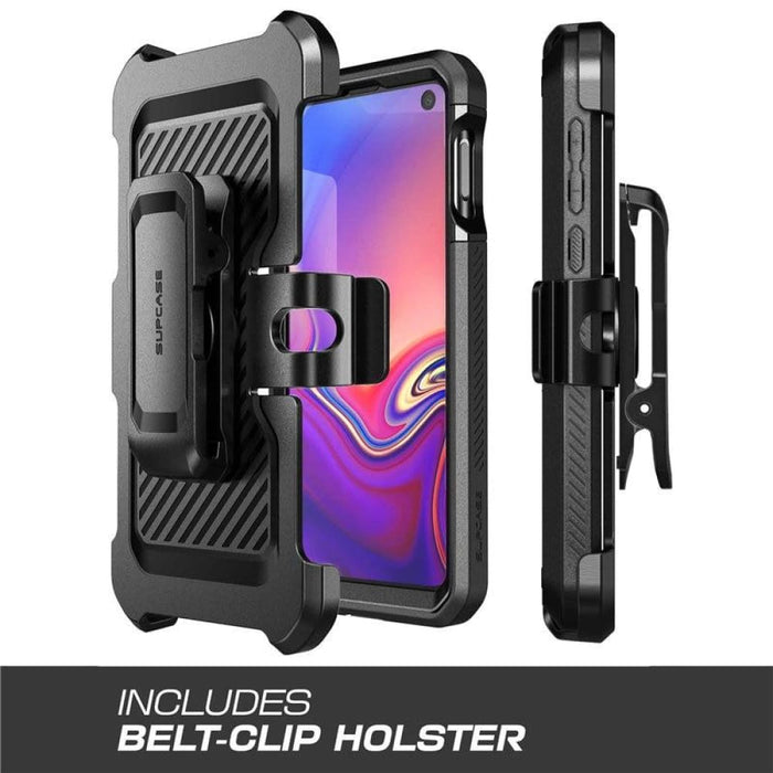 For Samsung Galaxy S10e - Rugged Holster Case With Built-in