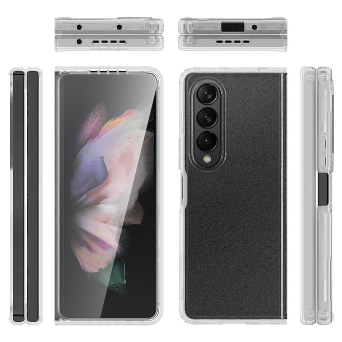 For Samsung Galaxy z Fold4 Frosted Hard Pc Soft Tpu Phone