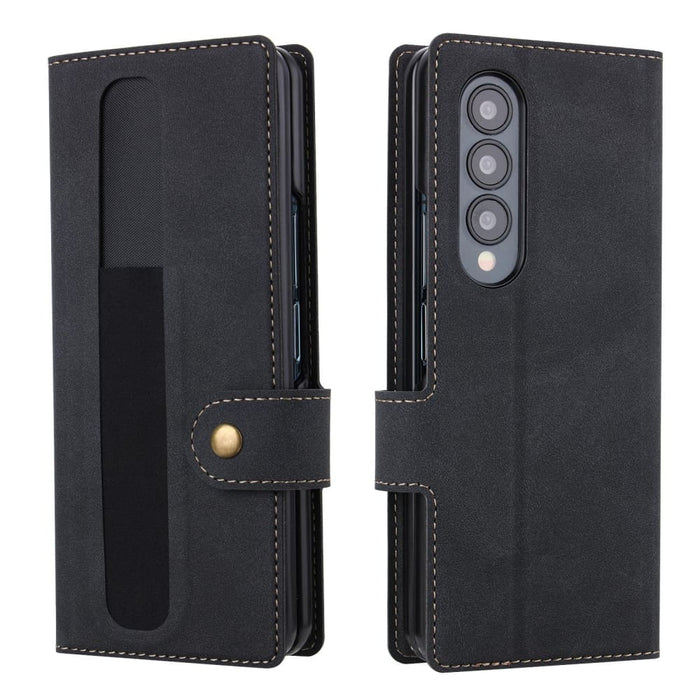 For Samsung Galaxy z Fold4 Vili Pr Series Flip Leather