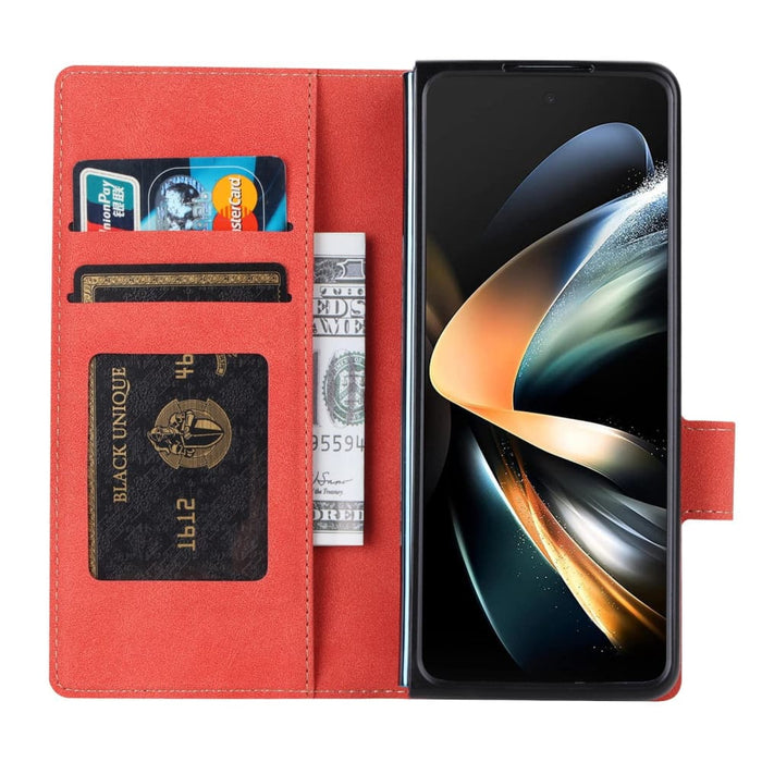 For Samsung Galaxy z Fold4 Vili Pr Series Flip Leather