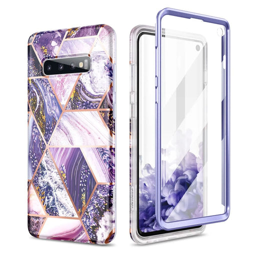 Samsung S10 Case 6.1 Geometric Marble Shockproof Cover