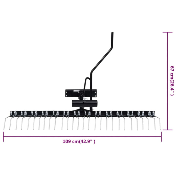 Scarifier For Ride-on Mower 109 Cm Opaapa