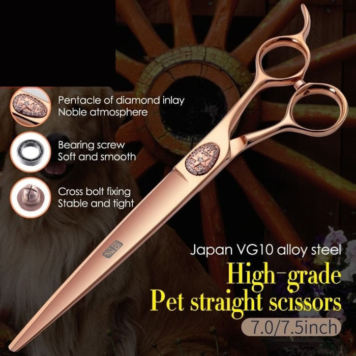 Dog Scissors 7 7.5 Inch Vg10 Steel Professional Cutting