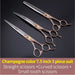 Dog Scissors Set Straight Thinning Curved Pet Grooming Kits