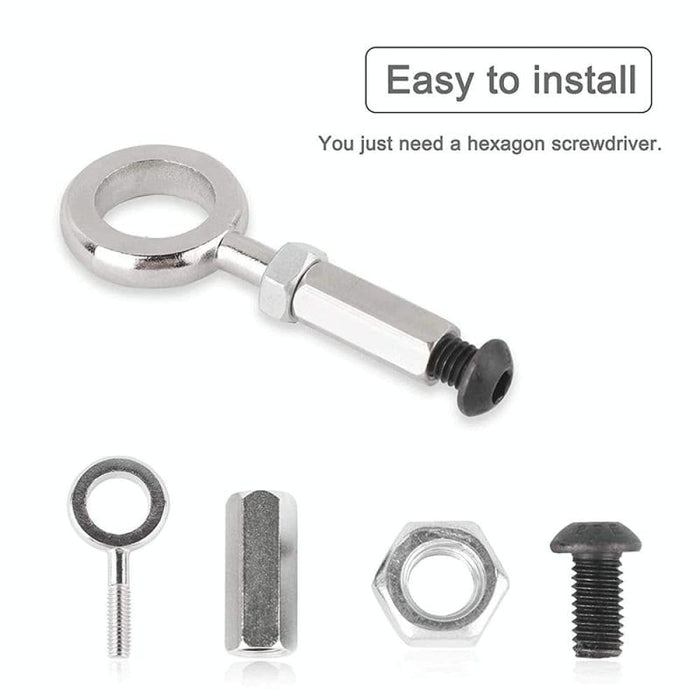 Scooter Axle Locking Screw Pull Ring Assembly For Xiaomi