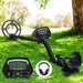 Lcd Screen Metal Detector With Headphones - Black