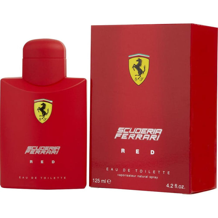 Scuderia Red Edt Spray By Ferrari For Men-125 Ml