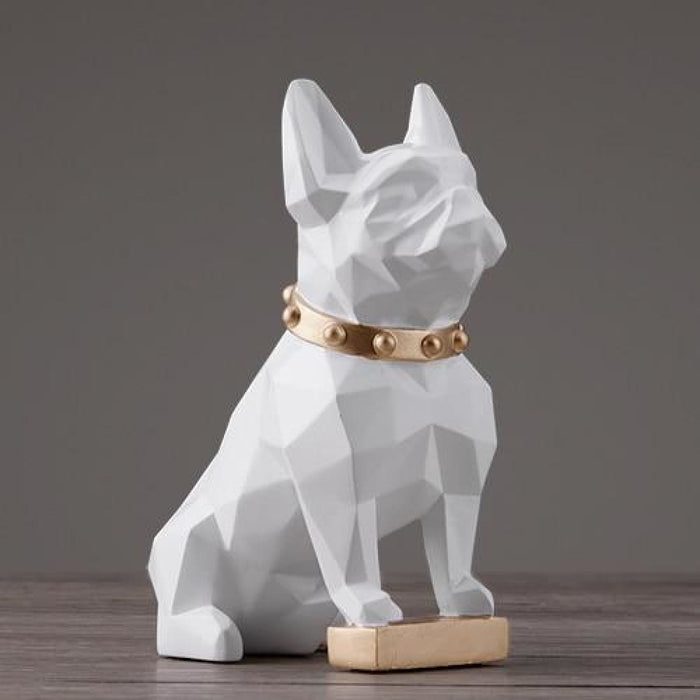 Dog Sculpture Resine Modern Art For Home Decoration