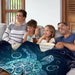 Sea Turtle Printed Throw Blanket All Season For Living Room