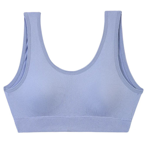 Seamless Beauty Back Sports Bra With Pads