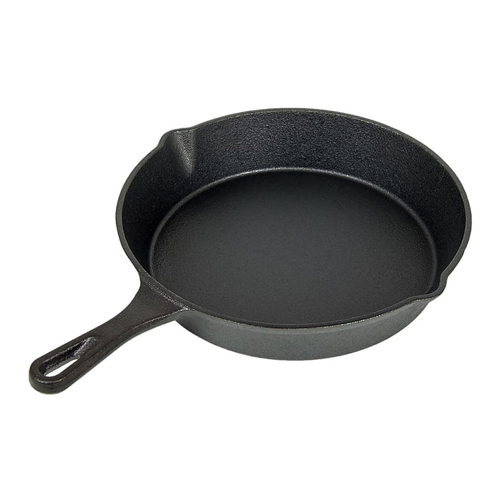 Pre Seasoned Cast Iron Skillet Fry Pan Set 3 Pcs Frying